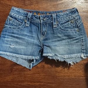 Rock Revival Blue Jean Shorts